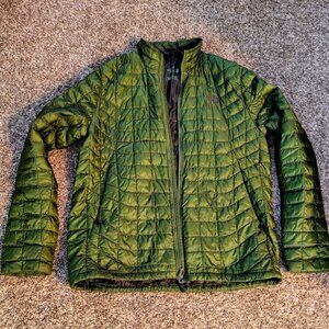 The North Face Men’s Thermoball Quilted Insulated Packable Jacket Green Size L